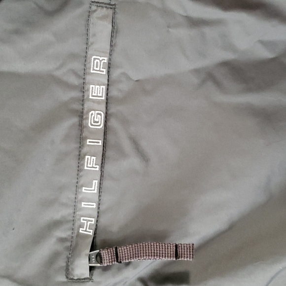 Tommy Hilfiger Gray Nylon Jacket Size XL Vintage - Picture 4 of 10